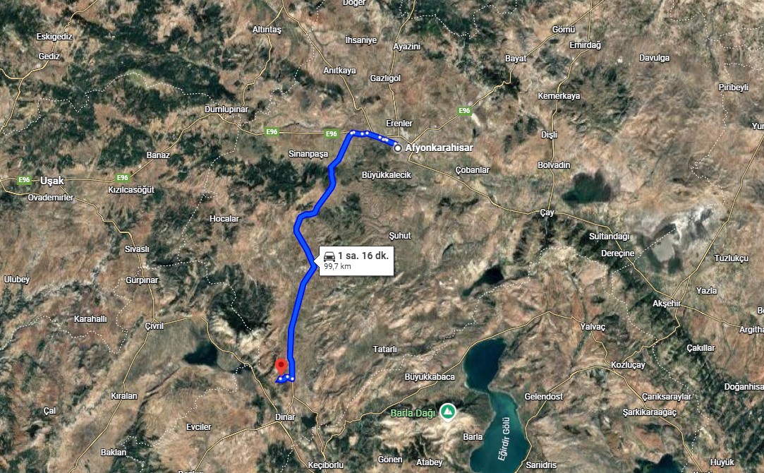 AFYONKARAHİSAR DİNAR KEKLİCEK KÖYÜNDE 5.018 M² HAM TOPRAK TARLAMIZ  SATILIKTIR. - AFYONKARAHİSAR DİNAR fotoğraf 5
